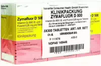 Zymafluor D 500 3 X 300 Tabletten