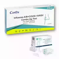 Cordx Kombi Scnhelltest Covid & Influenza & Rsv | Gratis Parahealth Corona Tests