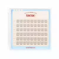 Coringco Toktokhara No Glue Eyelash 9mm,10mm,11mm 48pcs Muse