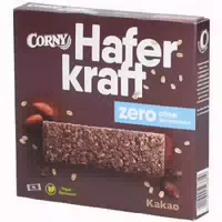 Corny Müsli Riegel Haferkraft Zero Zuckerzusatz Kakao