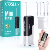 Coslus Mini Elektrische Munddusche für Unterwegs