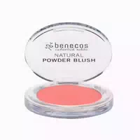 Benecos Natural Beauty Compact Powder Blush Sassy Salmon Bio