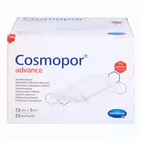 Cosmopor Advance Wundverband 5x7,2 Cm 25 St