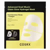 Cosrx Advanced Snail Mucin Glass Glow Hydrogel Maske 34 g