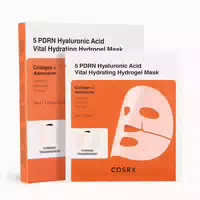 Cosrx 5 Pdrn Hyaluronic Acid Vital Hydrating Hydrogel Mask 3er Pack 3 St
