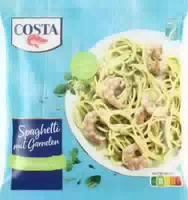Costa Spaghetti mit Garnelen Mediterrane Art