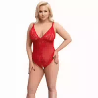 Cottelli Curves Body In Rot Übergröße