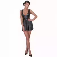 Cottelli Party Wet Look Kleid
