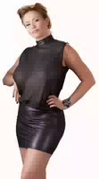 Kleid mit Stehkragen