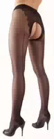 Straps Strumpfhose Mit Ziernaht Und Hochferse