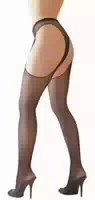 Straps Strumpfhose aus Feinmaschigem Netzmaterial