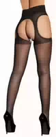 Cottelli Collection Cottelli Crotchless Hipster mit Spitze und Keyhole Cut Schwarz m