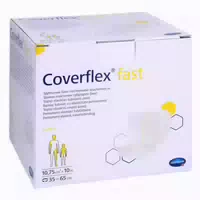 Coverflex Fast Schlauchverband Gr 4 10,75cmx10 m Weis