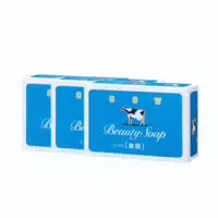 Cow Soap Beauty Soap Blue Box 3 Stücke N