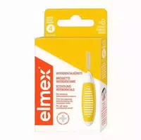 Elmex Interdentalbürsten Iso Größe 4 0,7 Mm Gelb
