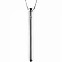 Crave Crave Vesper Halskette mit Vibrator Silber Silber