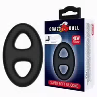 Crazy Bull Doppelter Ovaler Silikonring 1 St