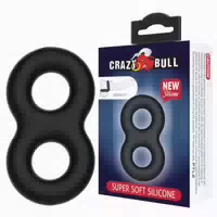 Crazy Bull Infinity Doppelring Silikon Penisring 1 St