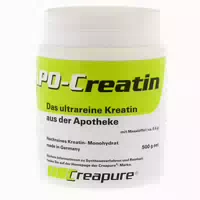 Apo Creatin mit Messlöffel Ca 0,6 g Pulver 500 g Pulver