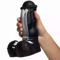 Creature Penises Creature Penises Venom Silikon Dildo 19 cm Schwarz