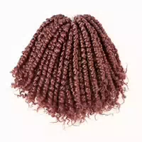 Crochet Hair Passion Twist Pretwisted 20 3cm 8 Zoll 8er Pac 1 st