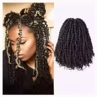 Crochet Hair Passion Twist Pretwisted 20 3cm 8 Zoll 8er Pac 1 st