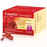 Crosmin Granatapfel Für Starkes Immunsystem Zellschutz Mit Vit C, D3 Zink