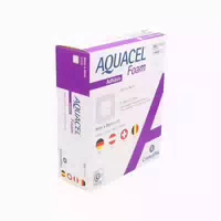 Aquacel Foam Adhäsiv 8x8 Cm Verband 10 St
