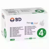 Bd Thin Wall Pen Nadeln 0,23 32 Gx4 Mm 100 St