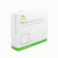 Mextra Superabsorbent Verband 12,5x12,5 Cm 10 St