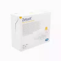 Zetuvit Plus Silicone Border Steril 10x1 10 St