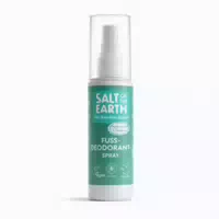 Salt Of The Earth Natürliches Fußdeodorant Spray, Kühlendes Menthol 100 ml