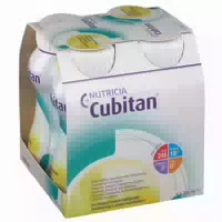 Nutricia Cubitan Vanillegeschmack 4x200 ml Flüssigkeit