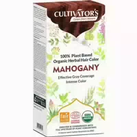 Cultivators Natürliche Pflanzenhaarfarbe Mahagoni 100 G