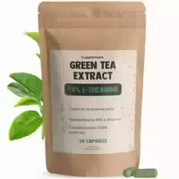 Goyu Grüner Tee Extrakt Kapseln 500 mg l Theanin 60 st