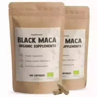Cupplement Schwarze Maca Kapseln 500 Mg Bio Kombipack