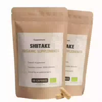 Cupplement Shiitake Kapseln 500 mg Bio Kombipack