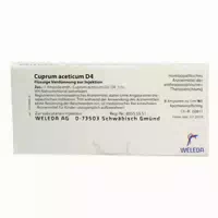 Cuprum Aceticum D4 Ampullen
