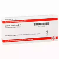 Weleda Cuprum Metallicum Praep D 30 Ampullen 8x1 Ml Ampullen