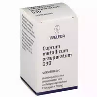Weleda Cuprum Metallicum Praeparatum D30 20 g Trituration