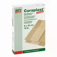 Curaplast Sensitive Wundschnellverband 6x10 cm 10 st Pflaster