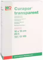 Curapor Wundverband Steril Transparent 10x15 cm 25 st Verband