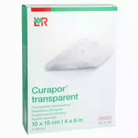 Curapor Wundverband Steril Transparent 8x10 cm 5 st