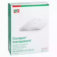 Curapor Wundverband Steril Transparent 8x10 cm