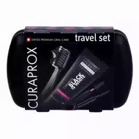 Curaprox Black Is White Travel Set Zahnb 1 P