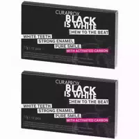 Curaprox Kaugummi Black Is White