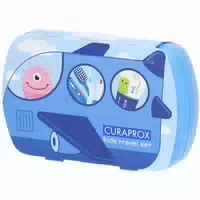 Curaprox Kids Reiseset Blau