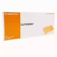 Cuticerin 7,5x20 cm Gaze m Salbenbeschichtung 10 st Kompressen