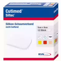 Cutimed Siltec 5 cm X 6 cm