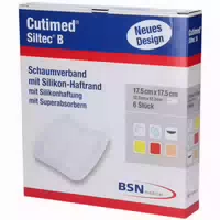 Cutimed Siltec B 17,5 X 17,5 cm